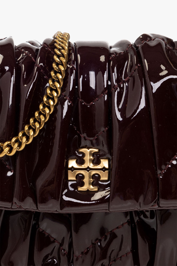 New Tory Burch Felix Bucket Bag Leather Black Crossbody
